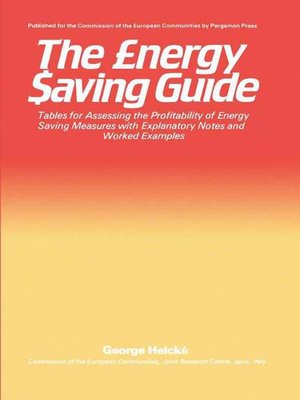 cover image of The Energy Saving Guide